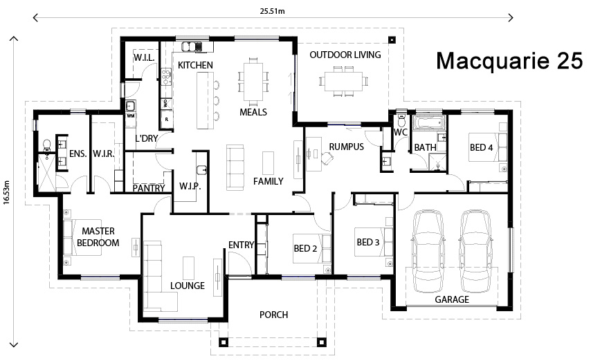 Macquarie 25A Floor Plan